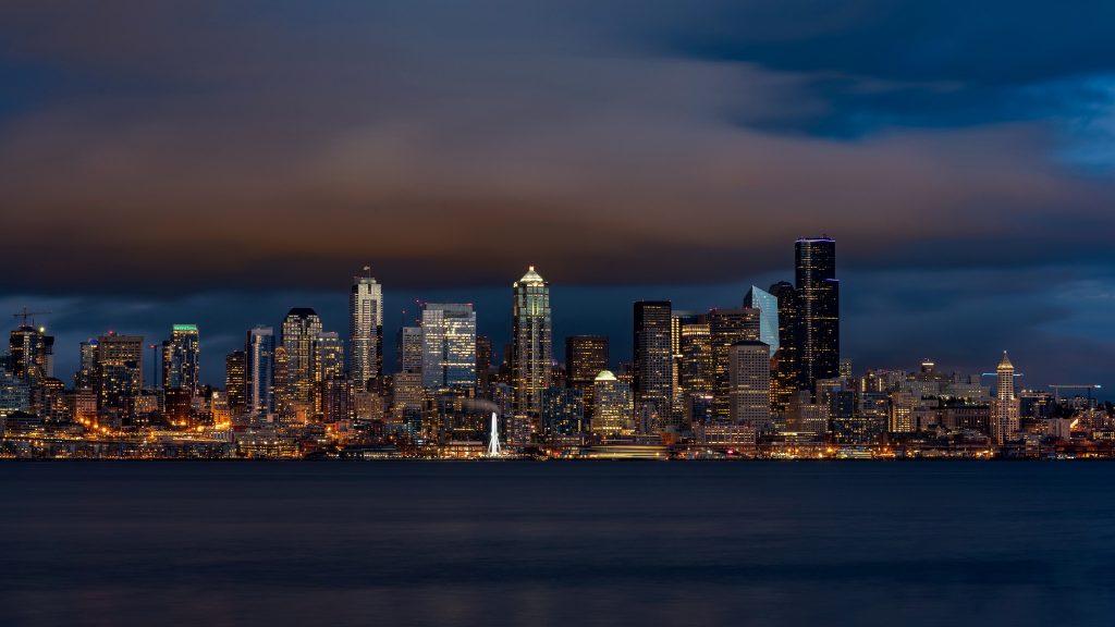 Seattle Dual Monitor Background