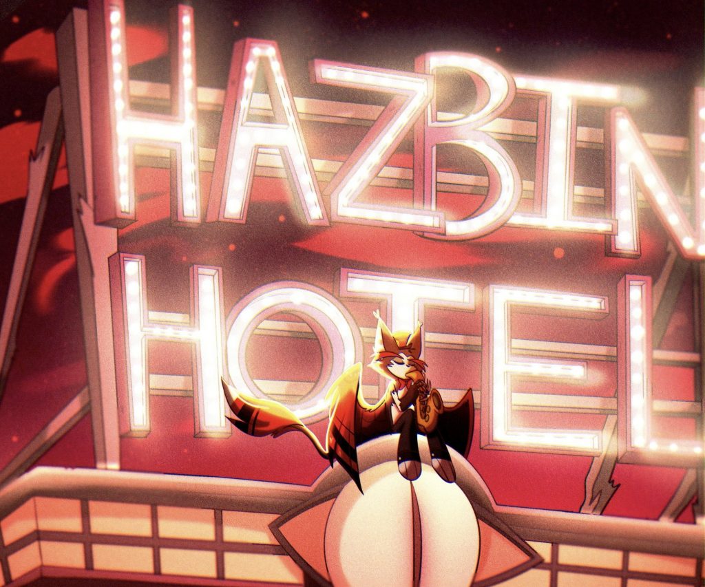 Hazbin Hotel Background
