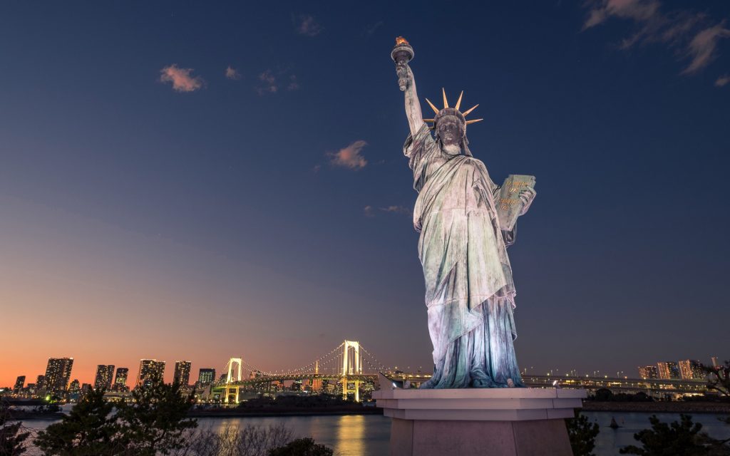 Statue Of Liberty Widescreen Background