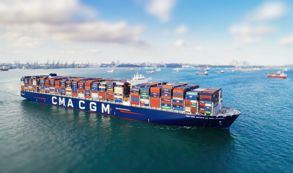 Container Ship Wallpaper