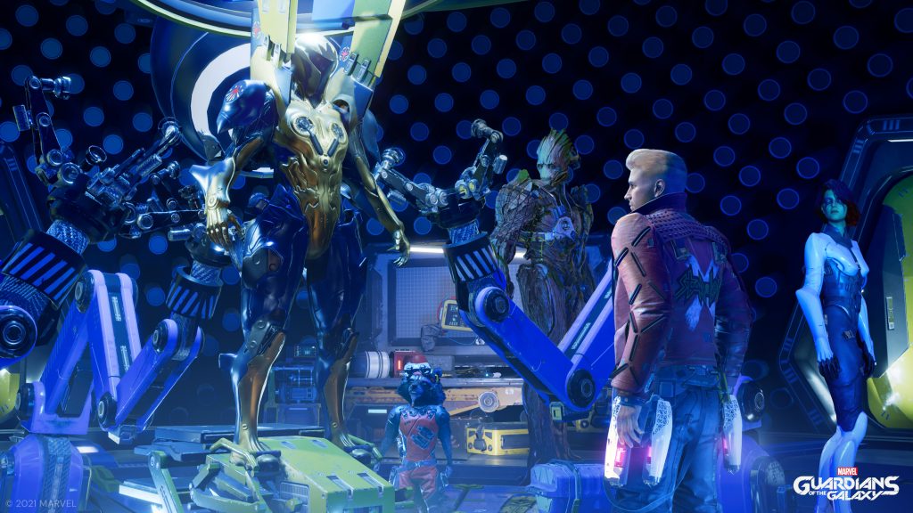 Marvel's Guardians Of The Galaxy Quad HD Wallpaper