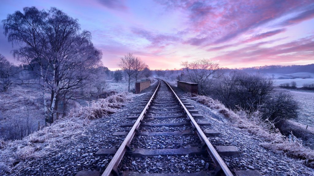 Railroad Full HD Background