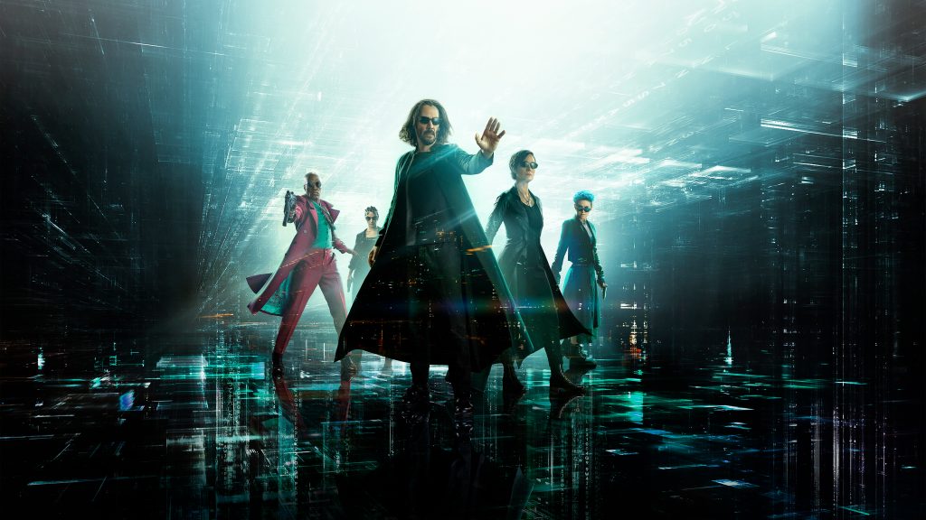 The Matrix Resurrections Quad HD Background