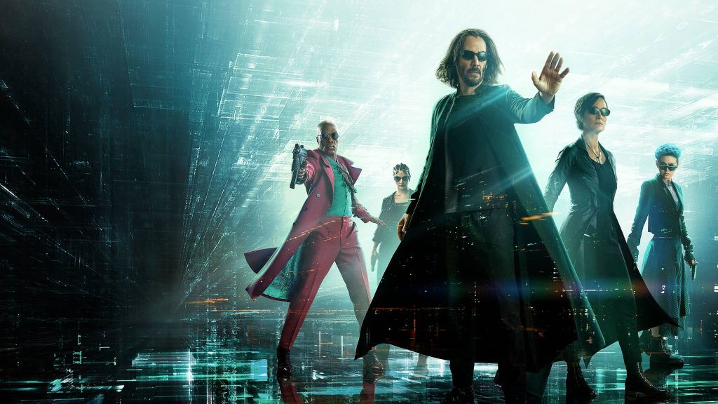 The Matrix Resurrections Quad HD Background