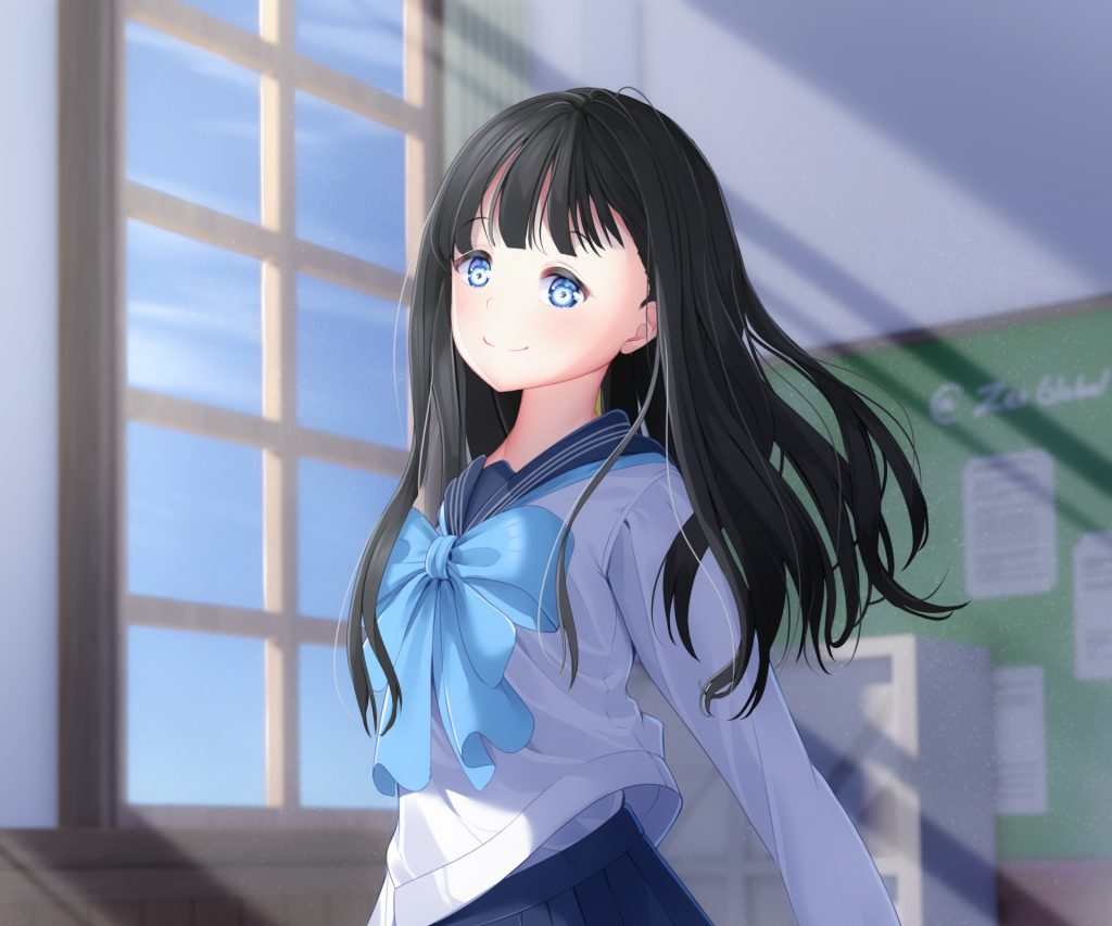 Akebi's Sailor Uniform Background