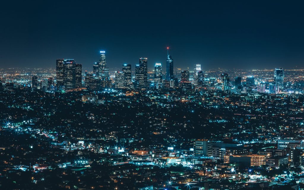 Los Angeles Widescreen Background