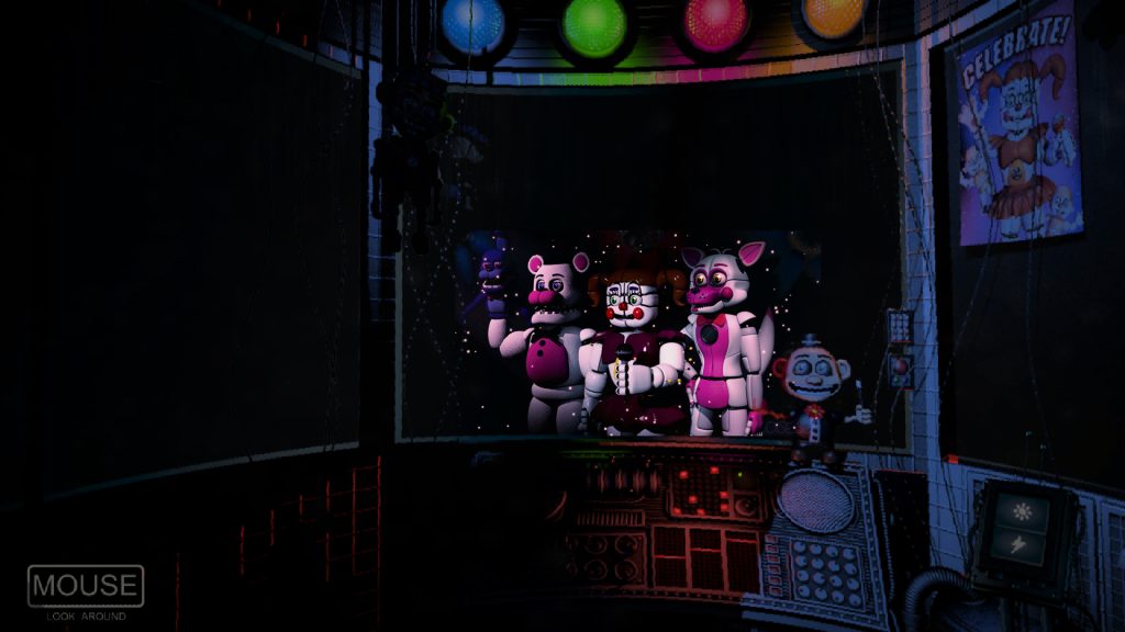 Five Nights at Freddy's: Sister Location HD Full HD Background