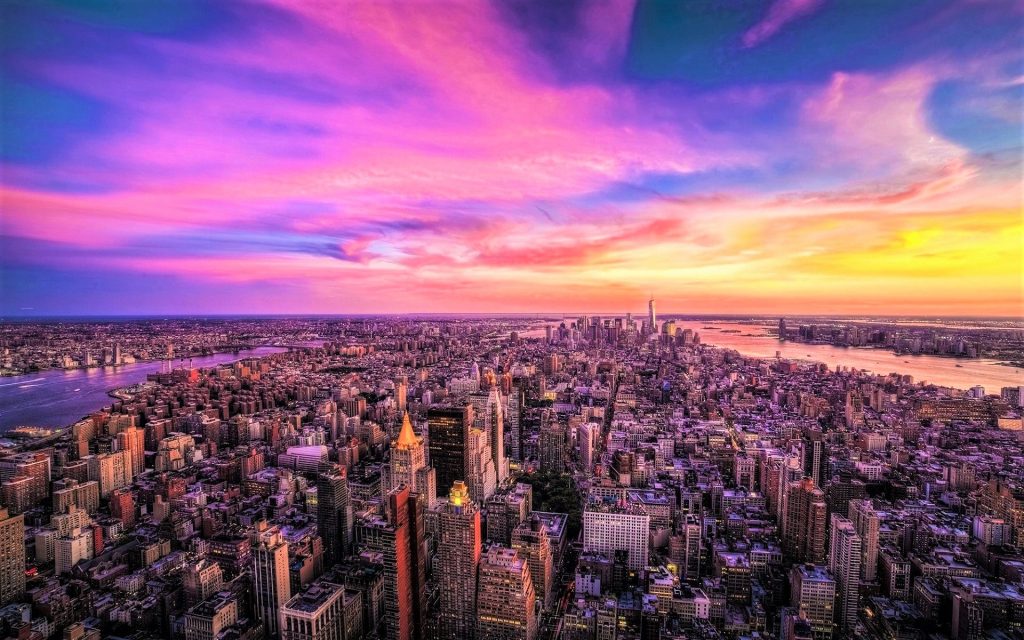 Manhattan Widescreen Background