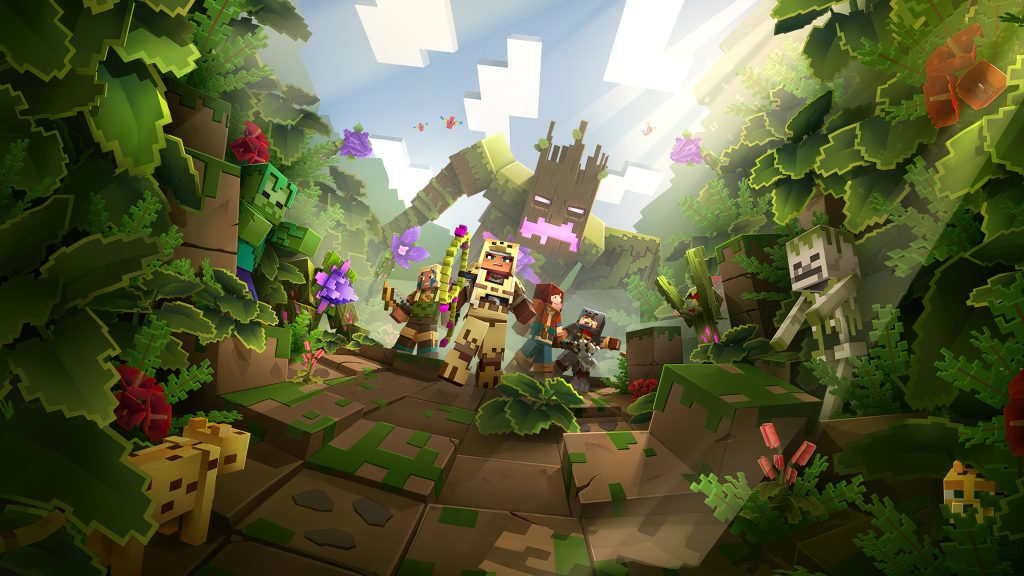 Minecraft: Dungeons Quad HD Wallpaper