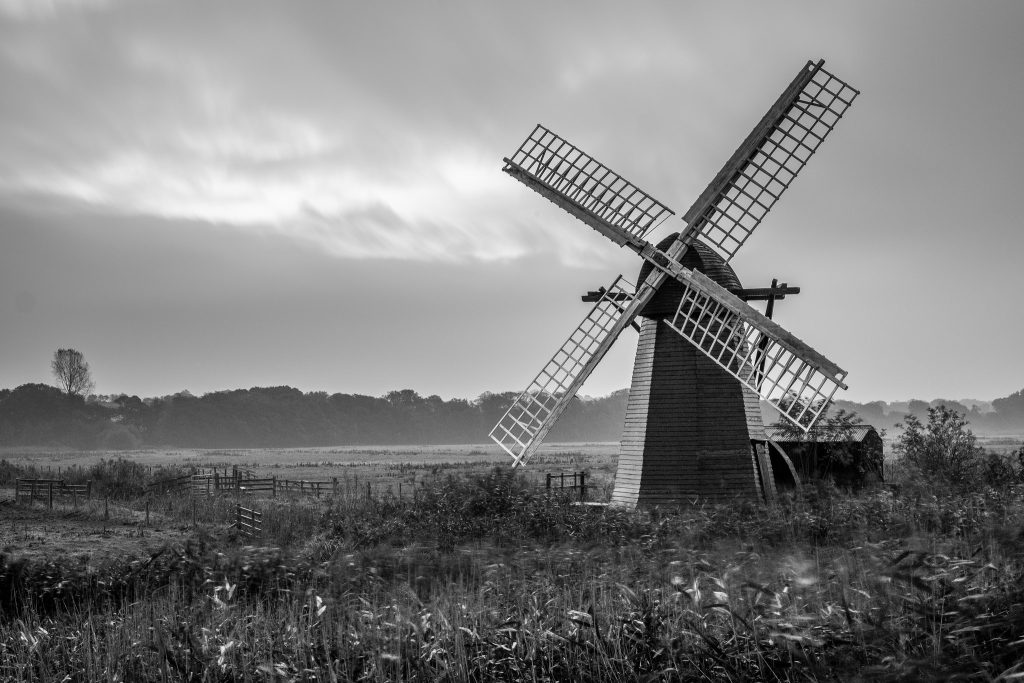 Windmill Background