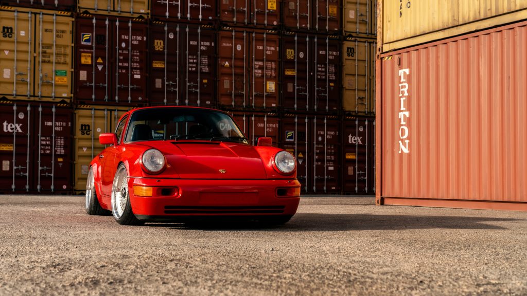 Porsche 964 Turbo Quad HD Wallpaper