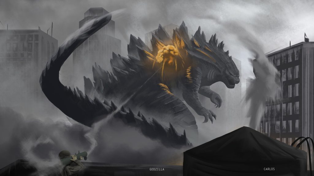 Godzilla Full HD Wallpaper