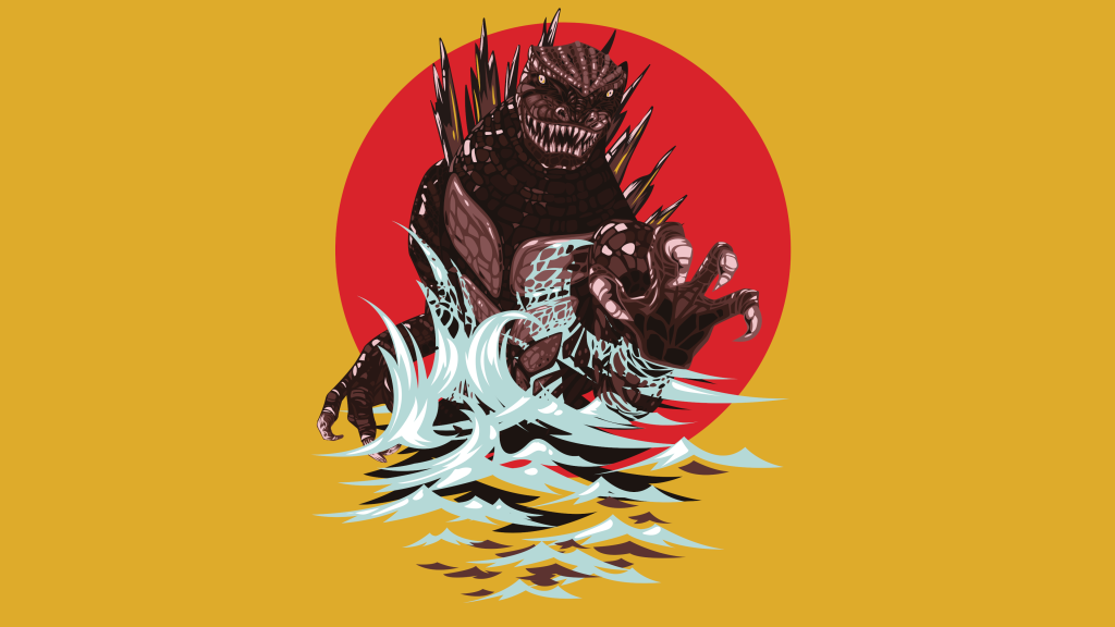 Godzilla 4K UHD Wallpaper