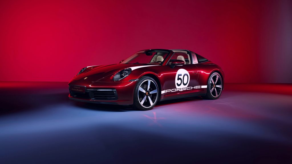 Porsche 911 Targa Quad HD Background