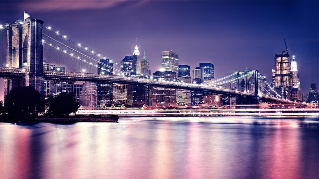 Brooklyn Bridge Quad HD Wallpaper