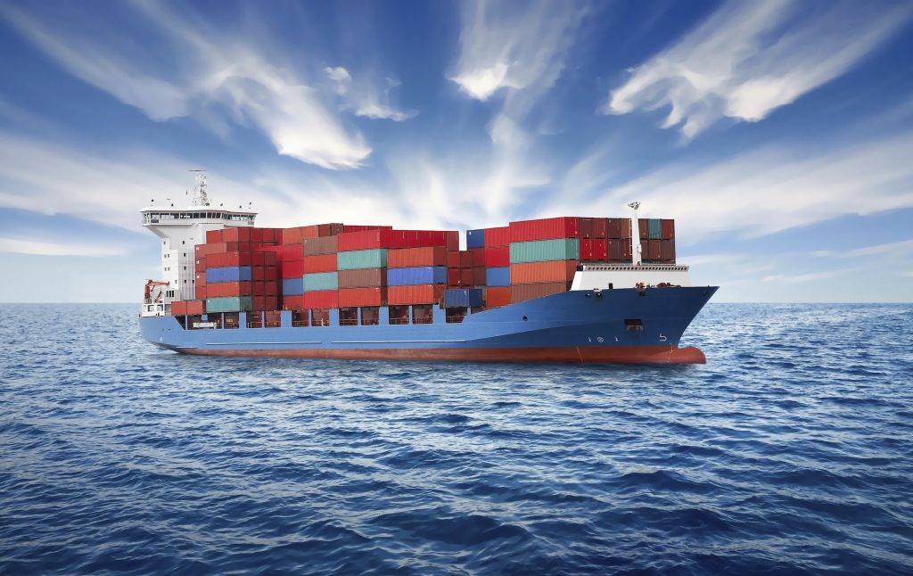 Container Ship Background