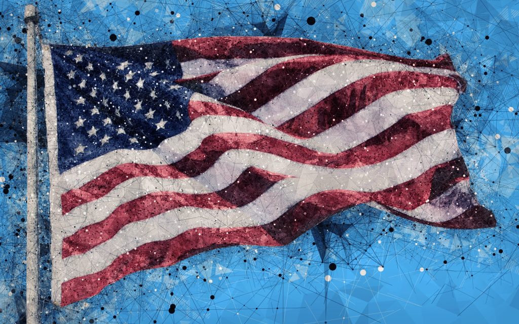 American Flag Widescreen Wallpaper