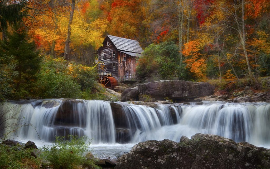 Watermill Widescreen Background